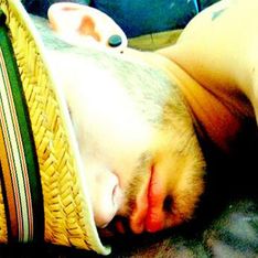 Zayn Malik's girlfriend Perrie Edwards gives him a makeover while he sleeps